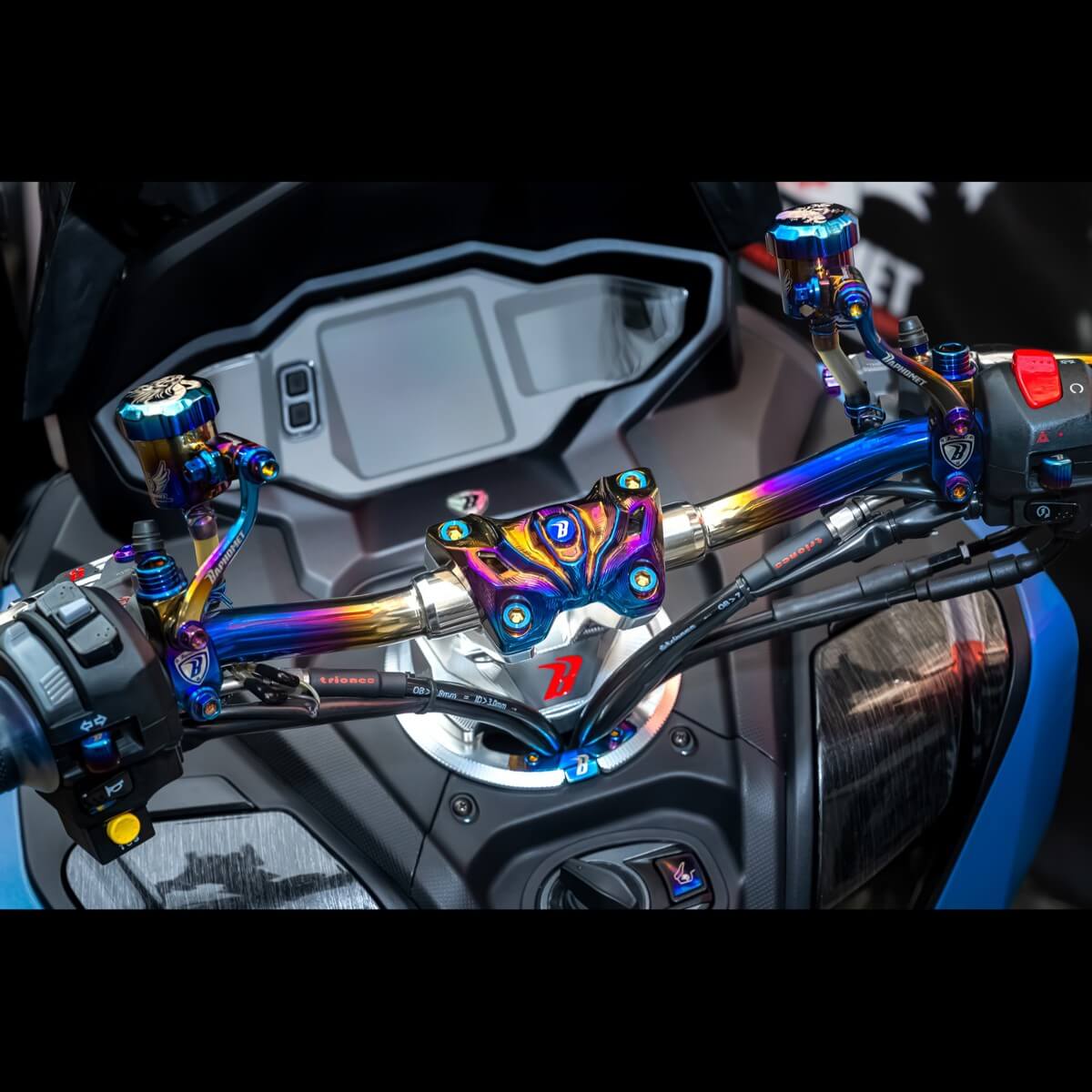 鈦合金煞車油杯含蓋子