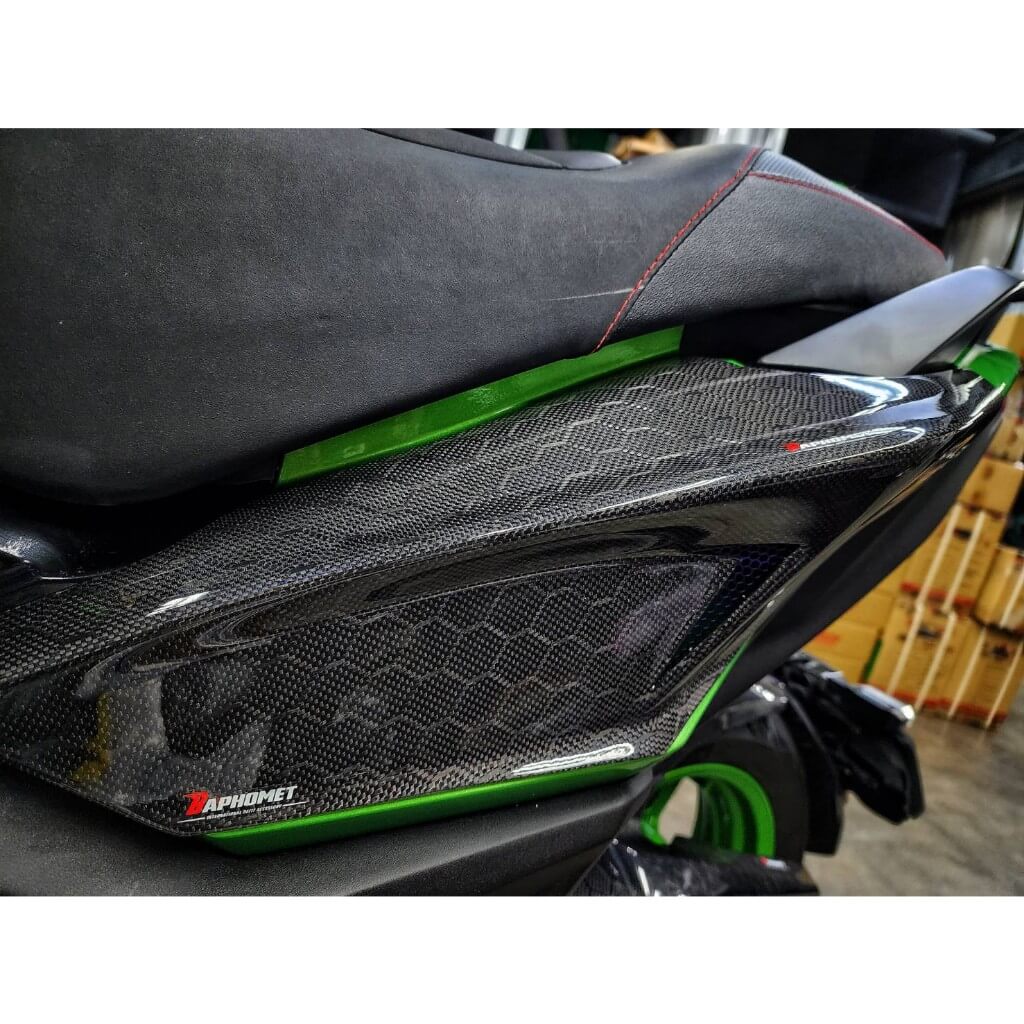 碳纖維後左右寬體貼片