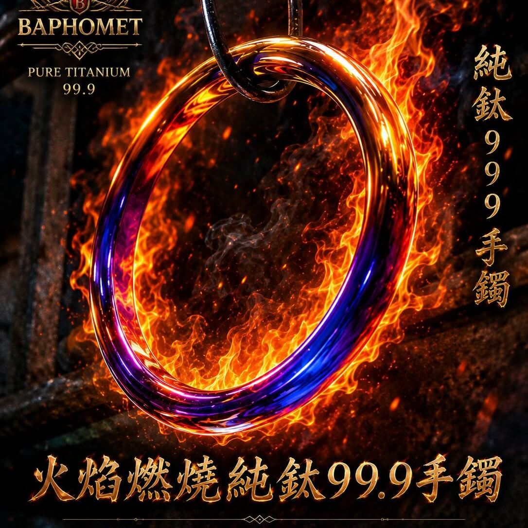 鈦合金CNC手鐲