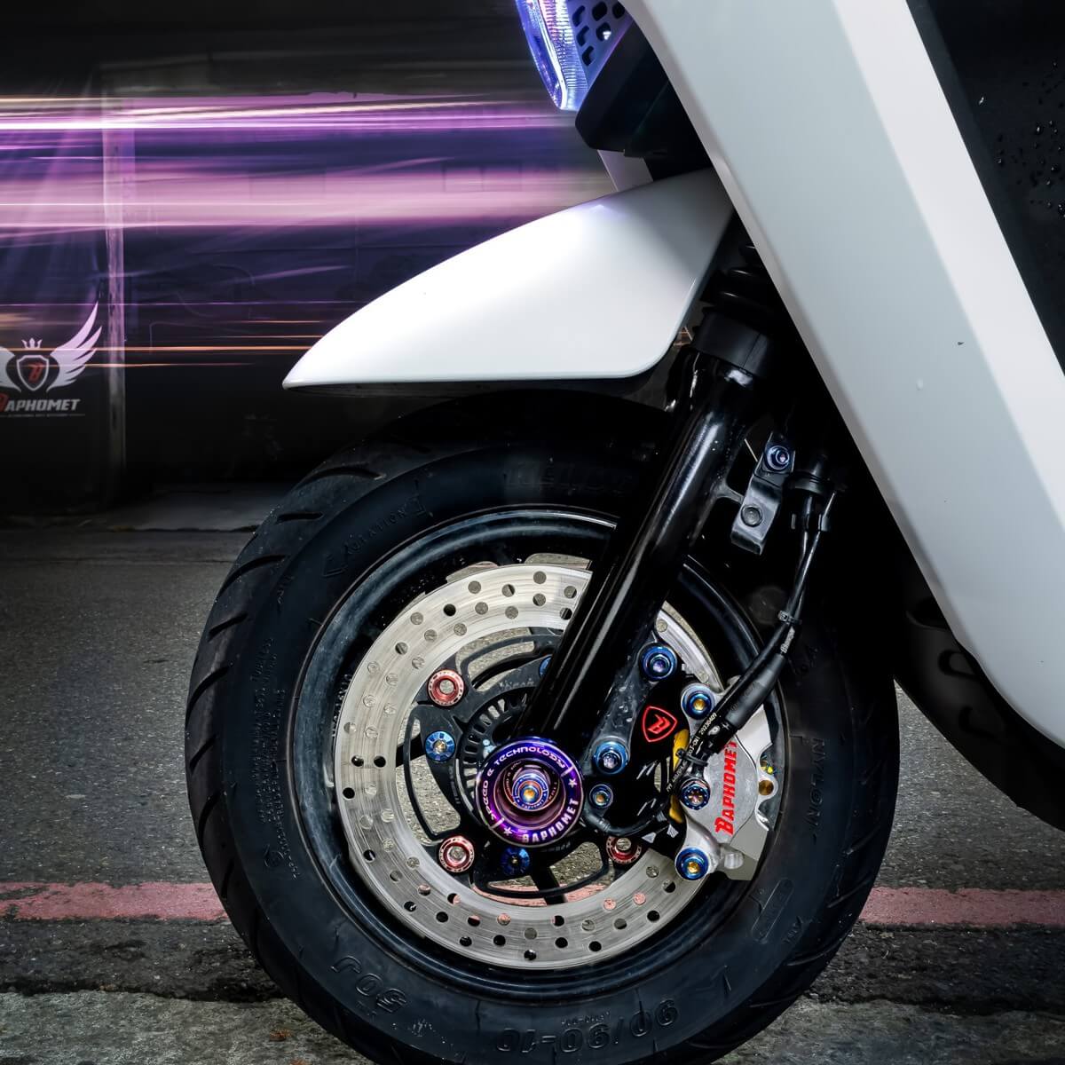 鈦合金前總成防倒杯