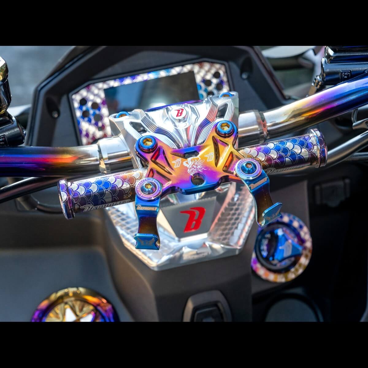 鈦合金龍頭把手